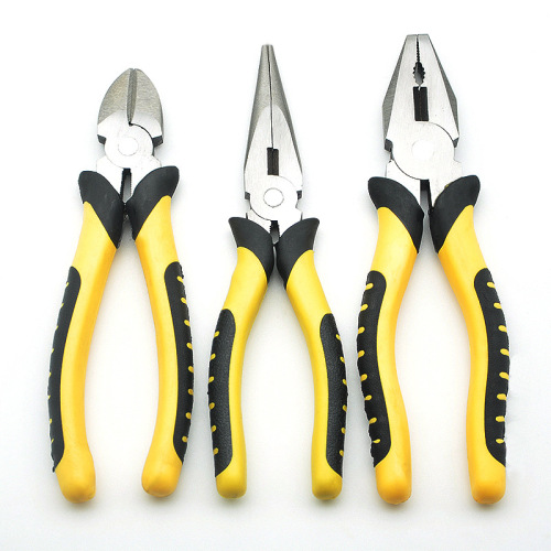 Factory Wholesale Industrial Grade Wire Pliers Multi-Functional Vise High Carbon Steel Pointed Pliers 6-Inch 8-Inch Diagonal Pliers Pliers 