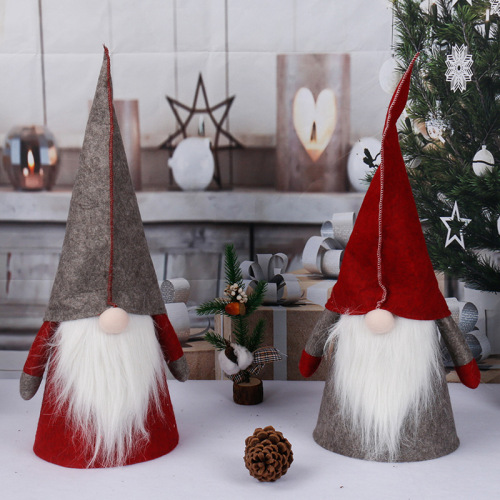 christmas tree set nordic style faceless dwarf doll christmas tree decorations christmas gift