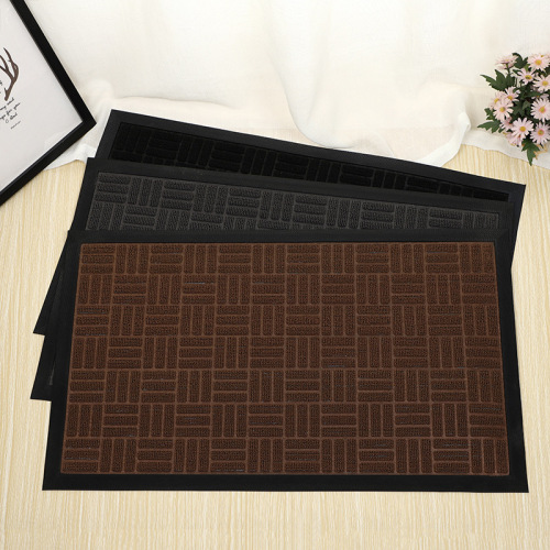 entrance door mat loop velvet floor mat for mansion gate household mat commercial carpet outdoor entrance door door mat