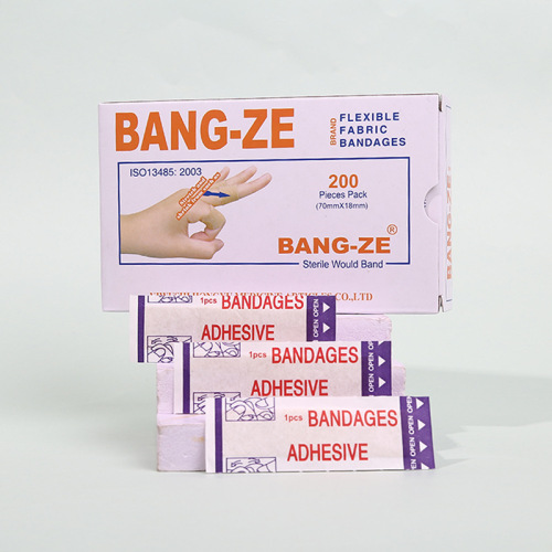 wholesale band-aid for export manufacturers 200 pieces non-woven band-aid factory direct sales for export only