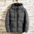 Men's Cotton-Padded Coat New Winter Thick Coat Cotton-Padded Jacket Fashion Brand Fall Winter Hooded Bread down Cotton-Padded Jacket Printable Logo