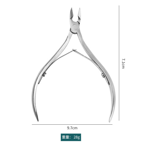 factory spot trimming barbed nail cuticle nipper manicure scissors nail tools stainless steel dead skin clipper