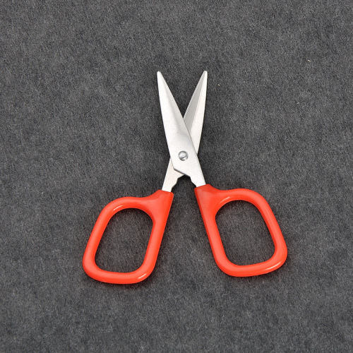 manufacturer supply practical bird mouth stainless steel plastic handle small scissors small scissors wholesale children‘s small scissors