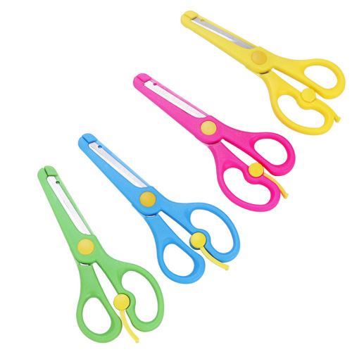 Wholesale Scissors for Students Children‘s Scissors DIY Handmade Art Stationery Children‘s Paper-Cut Safety Scissors Scissors Toys