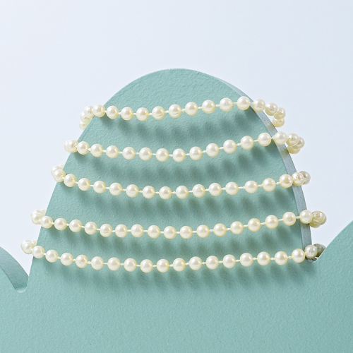 2-5mm plastic beaded beads diy jewelry bracelet necklace round beads imitation pearl clothing wedding dress decoration