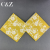 Gold and Silver Black Flower Series Napkin Tissue Foreign Trade Printed Napkin Square Tissue Double Layer Tissue Factory Direct Sales