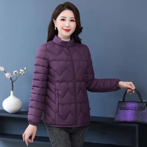 middle-aged and elderly cotton-padded clothes women‘s clothing 2023 women‘s autumn/winter cotton-padded clothes live taobao tmall one piece dropshipping mother‘s cotton-padded jacket