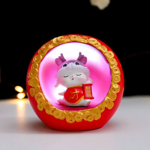 zodiac rabbit year mascot night light creative yugui futu series star light new year festive holiday gifts