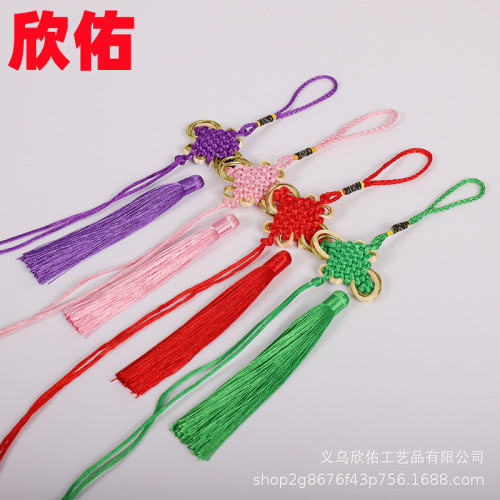 xinyou spot small chinese knot combination phnom penh tassel hanging spike storage hand-woven festive supplies lantern hanging spike