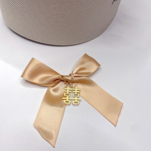Supply Wholesale Wedding Candies Box Bow Ribbon Bow Ribbon DIY Wedding Accessories Ribbon Customization