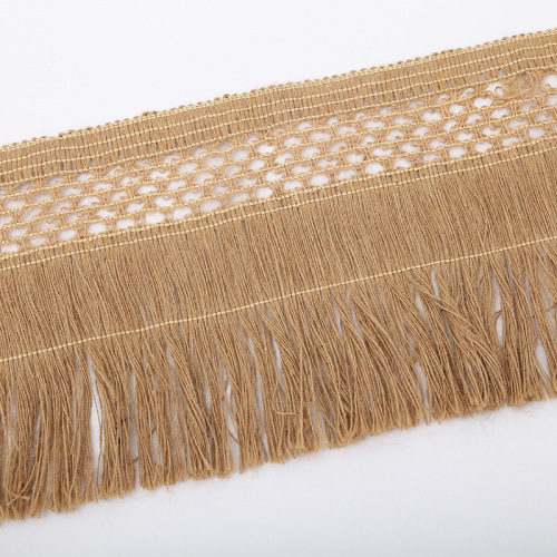 new natural color hollow ethnic style hemp comb ephedra tassel handmade diy crafts hemp rope factory wholesale