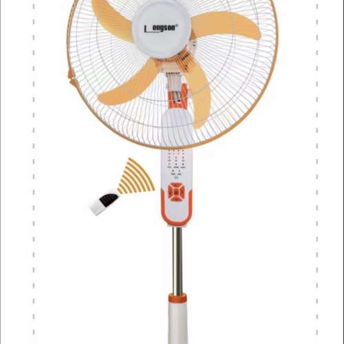 16-inch remote control charging with light and usb interface point battery 6 === 10-hour floor fan