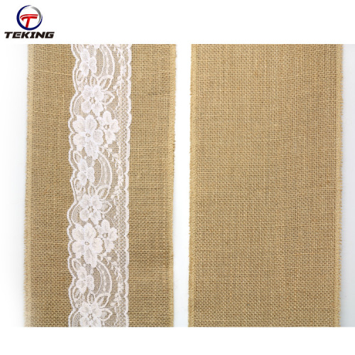 customized linen table runner party supplies jute linen table runner lace table runner wedding home textile supplies