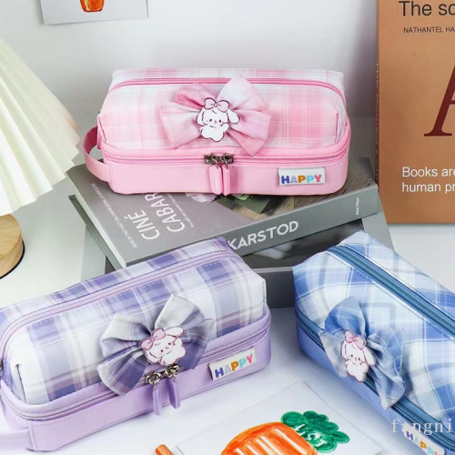 factory direct sales domestic and foreign trade new large capacity pencil case pencil case stationery storage bag