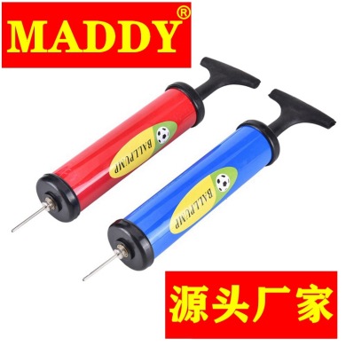 【MADDY】華寶籃球排球足球打氣筒 便攜式迷你鐵桿送氣針廠家直銷