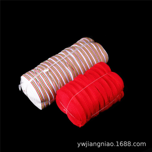 Ribbon Flower Strap Striped Tripe Tape Red Ribbon Party Banquet Medal Medal Bedding Shoes and Hats Scarf Sample