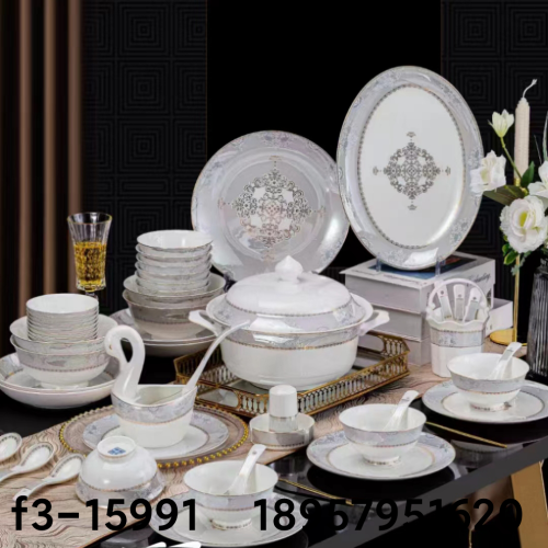 ceramic Bowl Tableware Set Ceramic Tableware Bone China Kitchen Supplies Gift Bowl Tableware Set Ceramic Ceramic Bowl Set