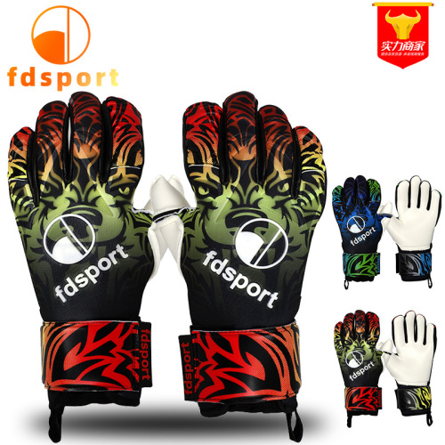 Goalkeeper Gloves Goalkeeper Latex Breathable and Wearable Competition Children