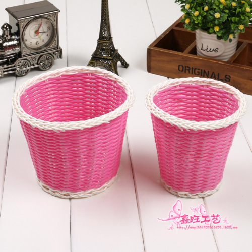 disposal information of cheap storage sundries basket flat boat college entrance examination training dirty home hand-woven flower basket