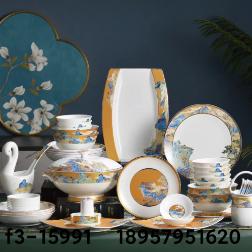 ceramic bowl tableware set ceramic tableware bone china kitchen supplies gift bowl tableware set ceramic ceramic bowl set