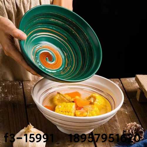 color glaze baking dish rice bowl ceramic bowl salad bowl sushi plate noodle bowl dumpling plate soup bowl color glaze bowl plate