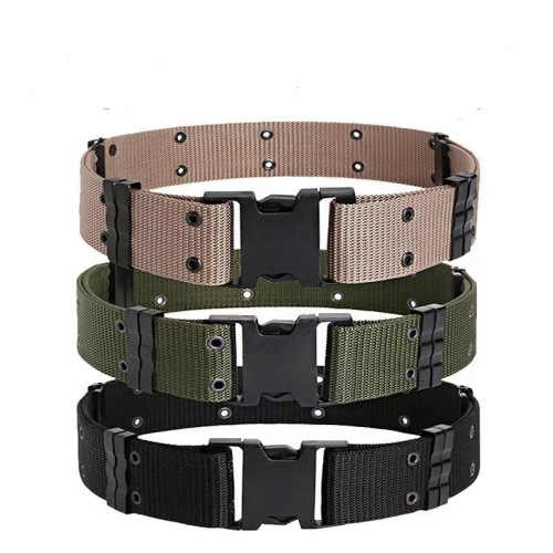 Black Eagle Canvas Outdoor American S Outer Belt Military Fans Outdoor Tactics Tooling Armed Security Belt Cross-Border Supply