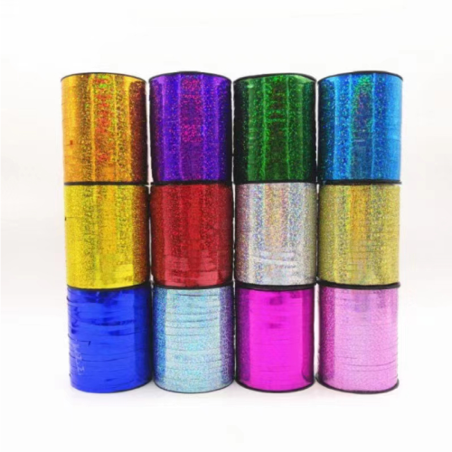 holiday party supplies balloon silk ribbons colored ribbons atmosphere layout laser ribbon wedding birthday decoration rope