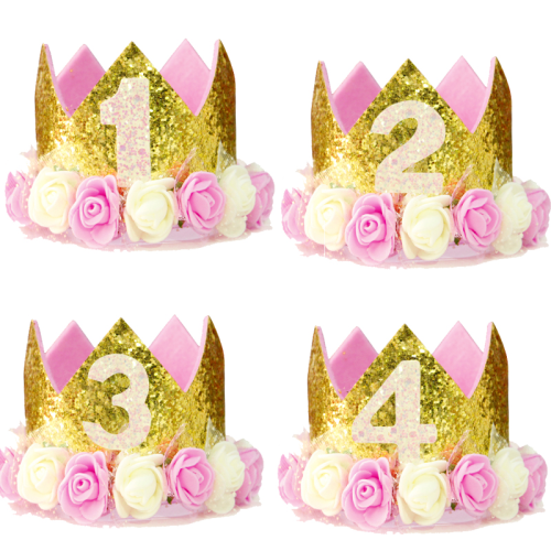 holiday party supplies birthday party decoration birthday hat crown 1 year old
