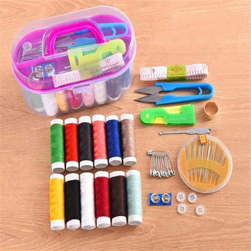 10-Piece Set Sewing Kit Tools Sewing Kit Sewing Kit Sewing Machine Thread Home Boutique with Disc Needle