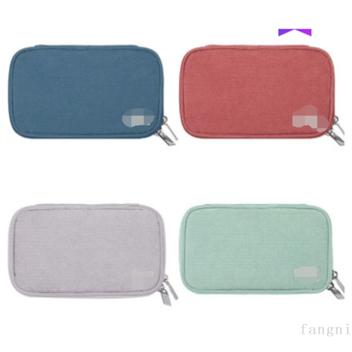 Factory Direct Domestic and Foreign Trade New Corduroy Student Pencil Case Pencil Case Stationery Storage Bag 