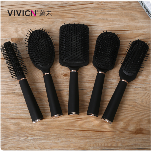 [Weiwei] Comb Female Straight Comb Hair Salon Hairdressing Comb Household Plastic Electrostatic Comb round Brush Air Cushion Comb Hot Sale