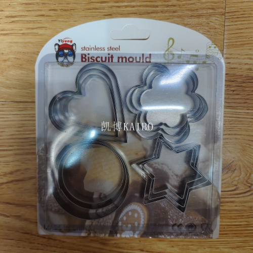 kaibo kaibo biscuit mold 272-bgm-012-1-2 -3-4 -5 five matching modes