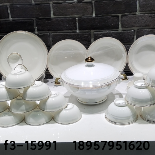 Ceramic Bowl Tableware Set Ceramic Tableware Bone China Kitchen Supplies Gift Bowl Tableware Set Ceramic Ceramic Bowl Set 