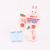 Cute Pet Bubble Machine Children's Electric Bubble Gun Cartoon Cute Rabbit Bubble Toys TikTok Stall Toys Wholesale