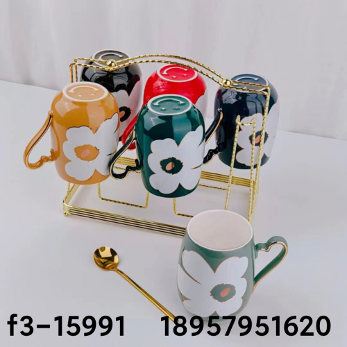 Ceramic Single Cup Gift Single Cup Breakfast Cup White Jade Single Cup Office Cup Filter Cup Ceramic Cup Milk Cup Coffee 