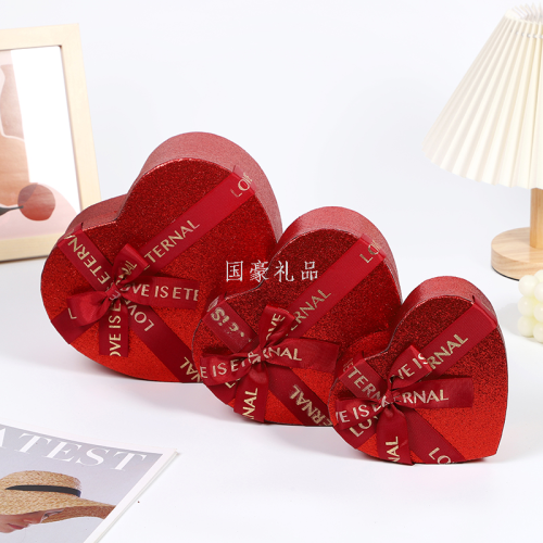factory direct sales new peach heart gift box gift box flower box jewelry box gift box