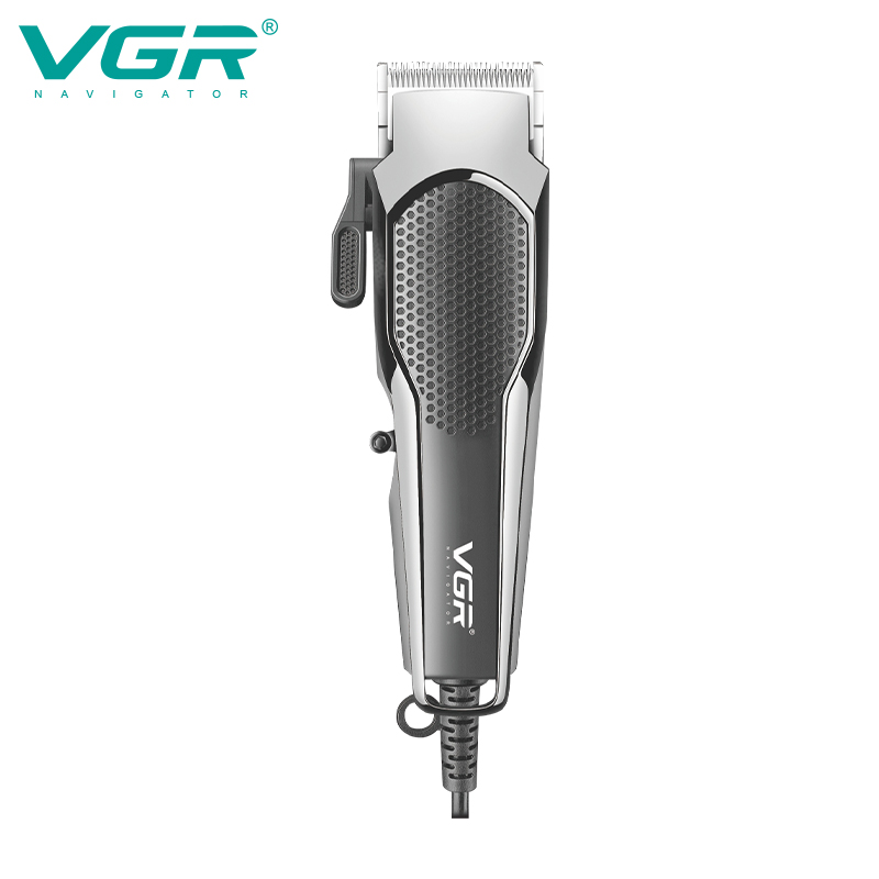 VGR-130 cross-border factory direct-powered hair clipper, six-speed adjustable LCD display