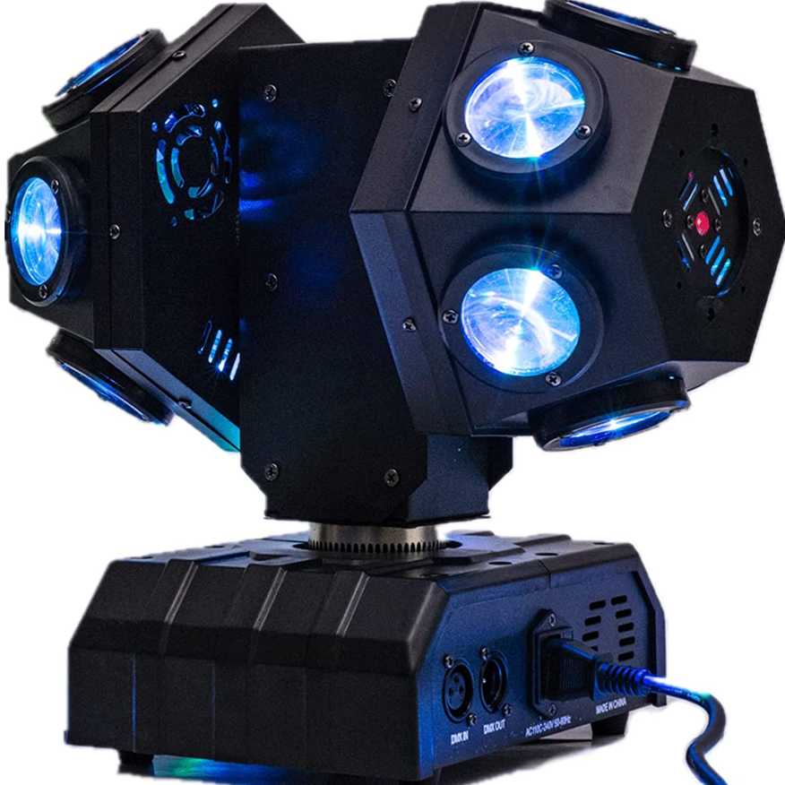 Baisun double arm moving head stage beam light for stage bar ktv