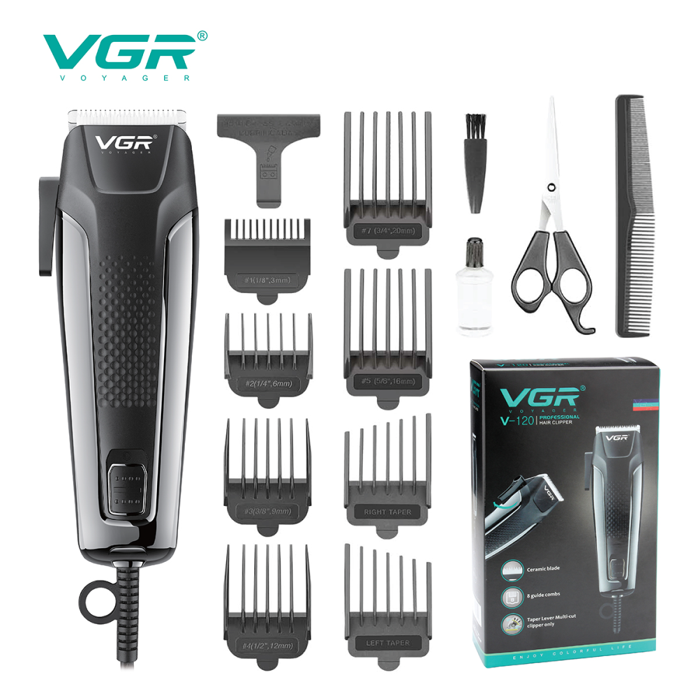 VGR-120 professional hair clipper cross-border wholesale hair trimmer