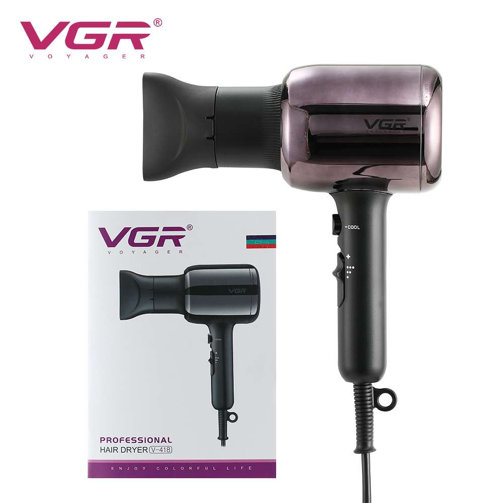 VGR professional hair dryer gray V-418 quality hair dryer co