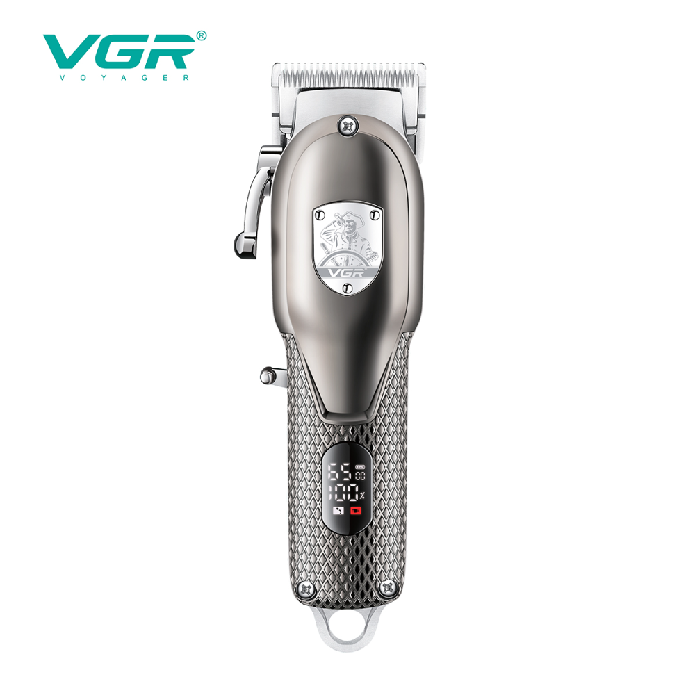 VGR276 metal oil head carving scissors cross-border foreign trade wholesale hair trimmer hair clipper