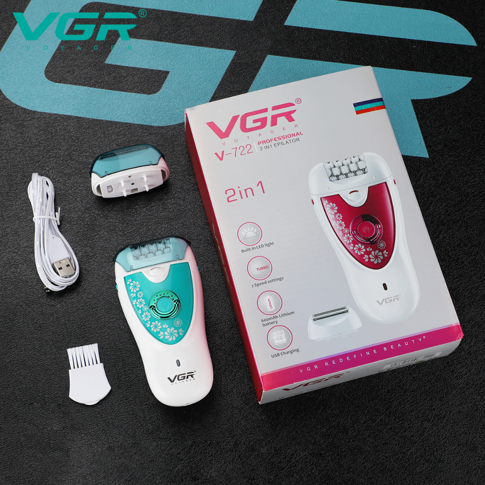 VGR-722 cross-border electric shaver ladies multifunctional plucking brand wholesale