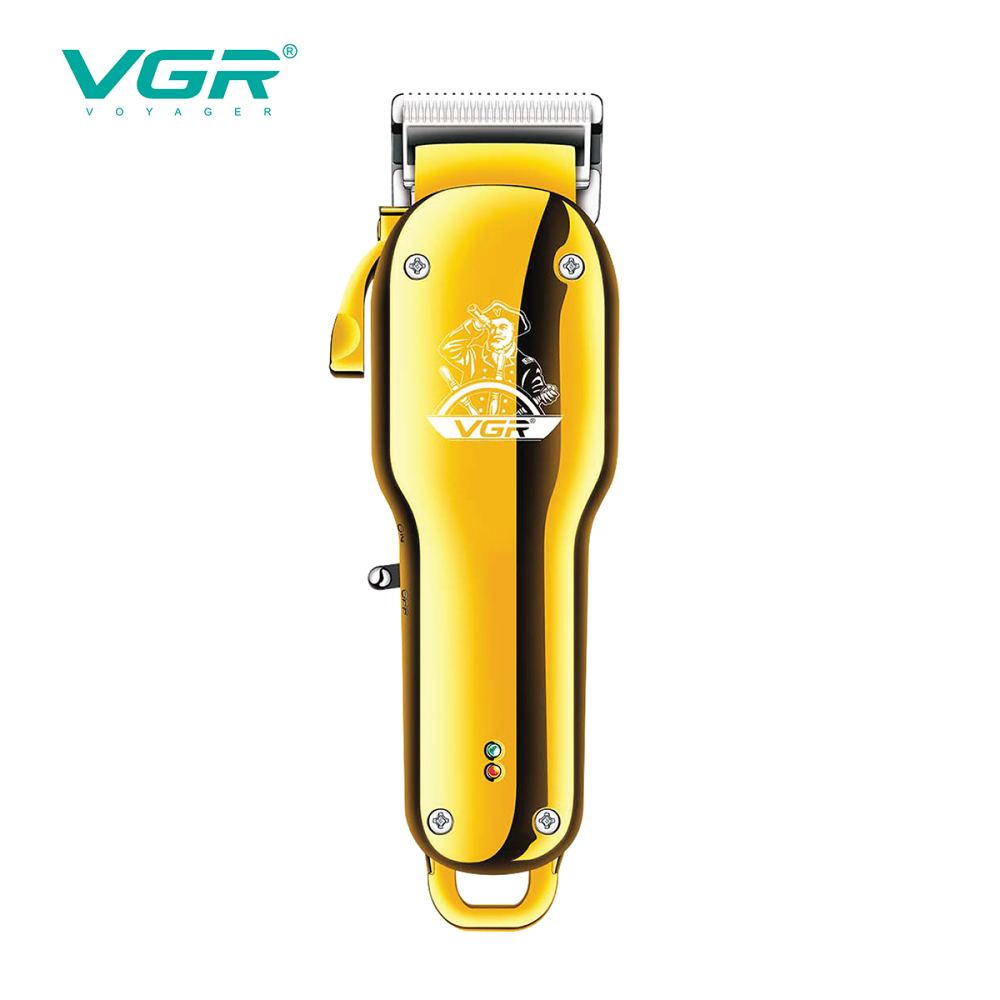VGR678 Metal Electric Hair Clipper High-Power Fine-Tuning Gradient Electrical Hair Cutter Hair Salon