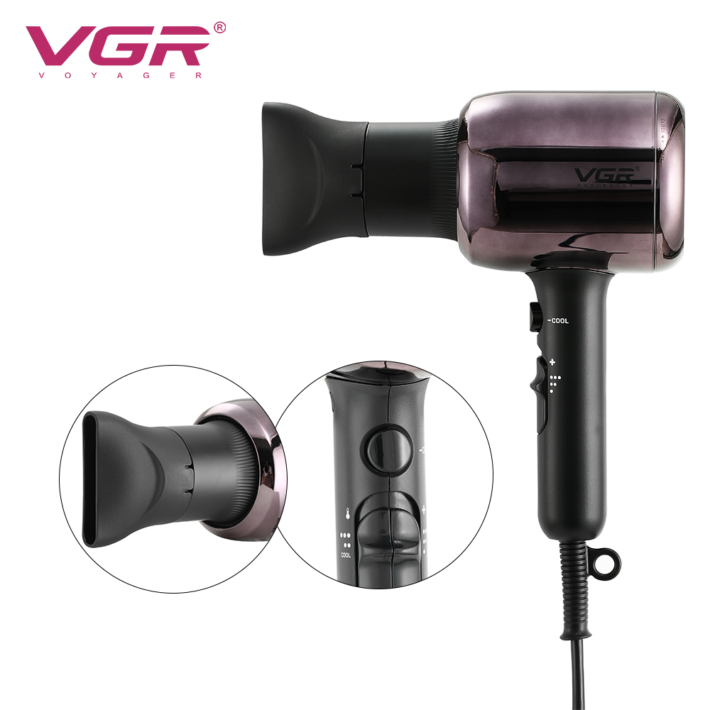 VGR professional hair dryer gray V-418 quality hair dryer co