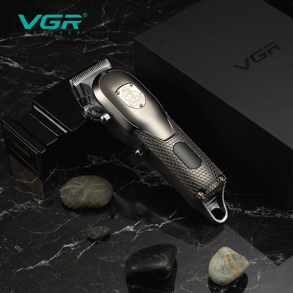 VGR276 metal oil head carving scissors cross-border foreign trade wholesale hair trimmer hair clipper