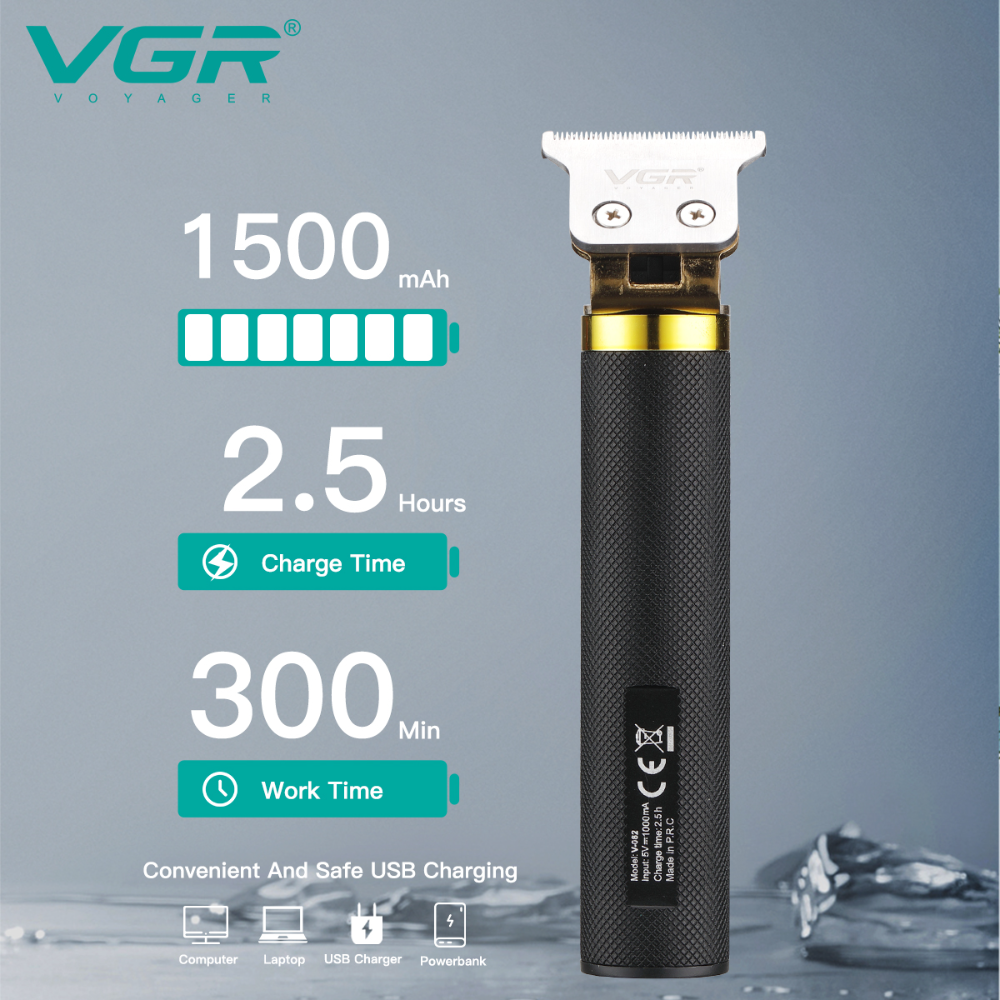 VGR professional hair trimmer V-082rechargeable electric hair clipper