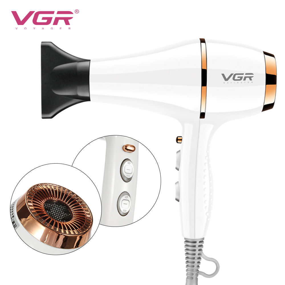 VGR high power hair dryer with hot and cold air V-414 strong