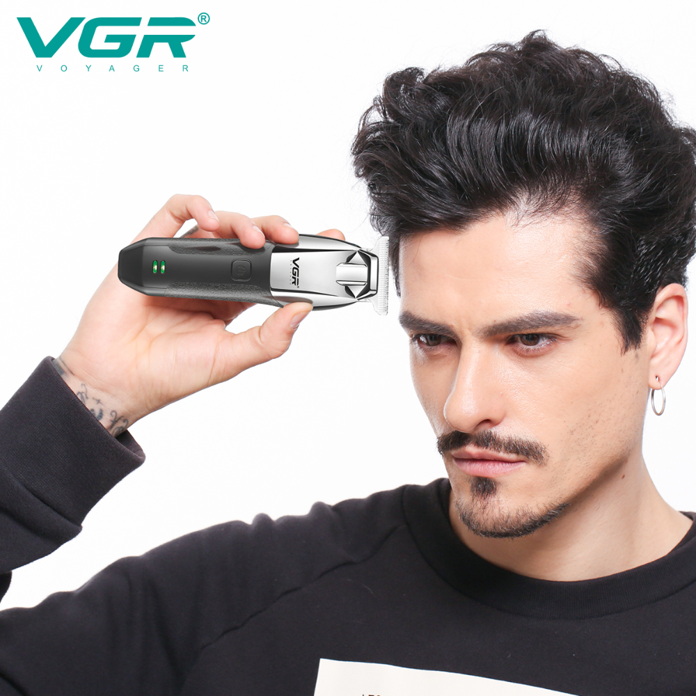 VGR-171 convenient push white electric clippers for foreign trade