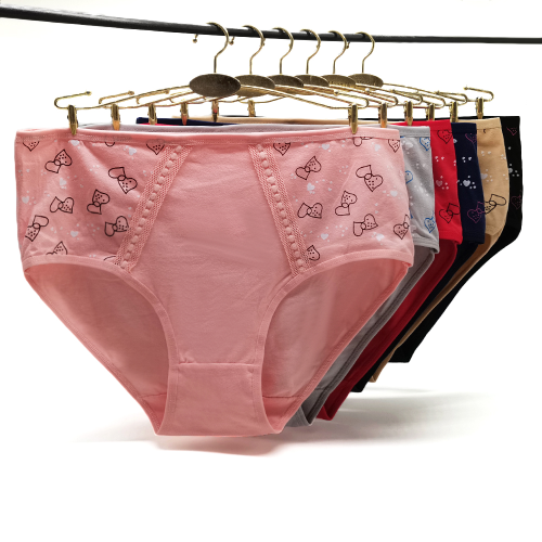 Yunmengni Russian Large Size Pants Women‘s Underwear Foreign Trade Pure Cotton Women‘s Briefs EBay Factory Wholesale