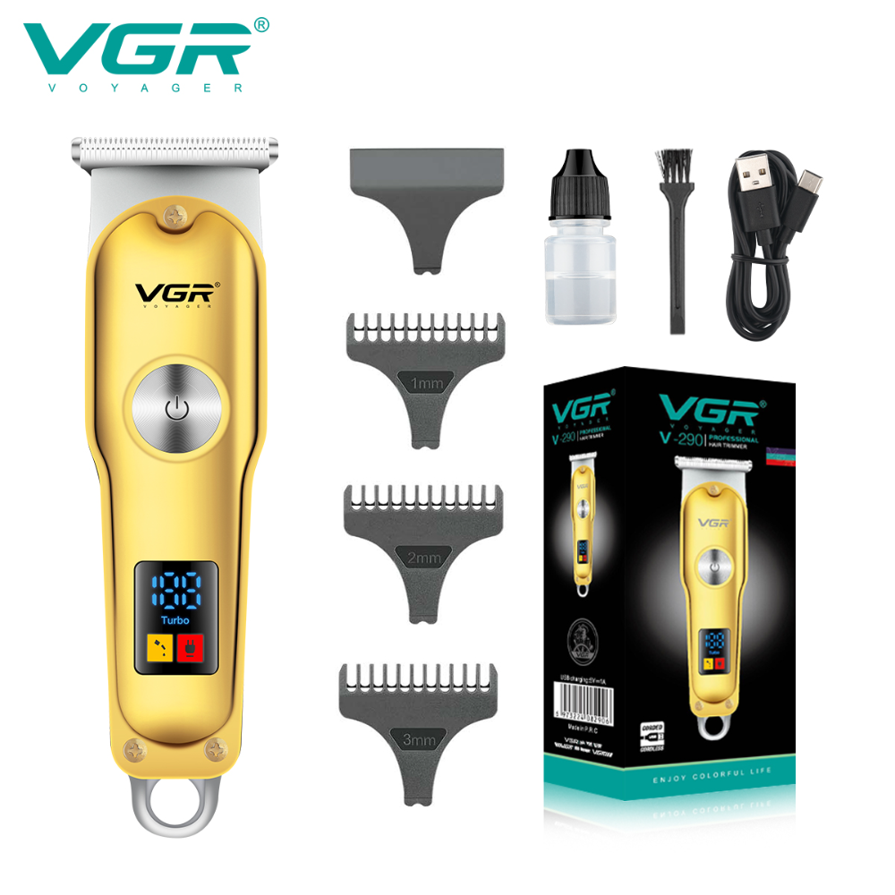 VGR V-290 professional electric rechargeable LED display bes